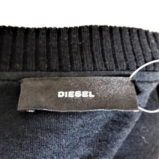 DIESEL(ディーゼル)のディーゼル ブルゾン レディース美品  黒 レディースのジャケット/アウター(ブルゾン)の商品写真