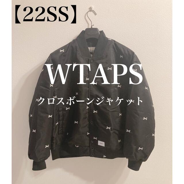 大注目】 W)taps WTAPS ダブルタップス ナイロンジャケット スタジャン ブラック サイズ2 ブルゾン