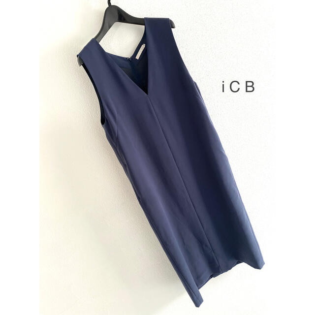 iCB Round Nap ジャンパースカート ワンピース 日本製 21aw