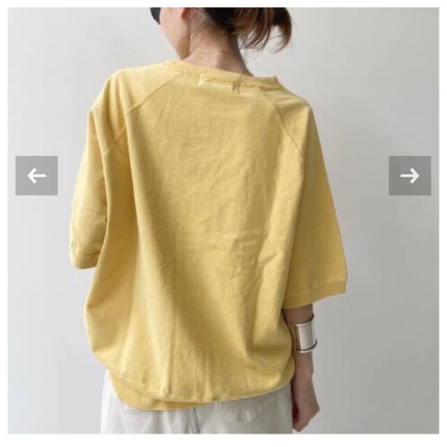 L'Appartement DEUXIEME CLASSE(アパルトモンドゥーズィエムクラス)の新品【REMI RELIEF】Print 1/2 Sleeve Sweat レディースのトップス(カットソー(半袖/袖なし))の商品写真