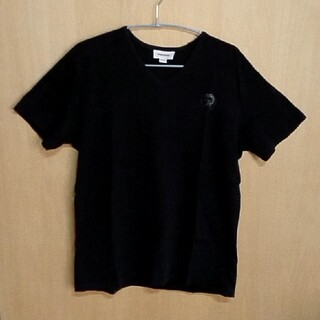 ディーゼル(DIESEL)のディーゼル 黒 Ｌサイズ 綿100% Ｖネック Tシャツ(Tシャツ/カットソー(半袖/袖なし))