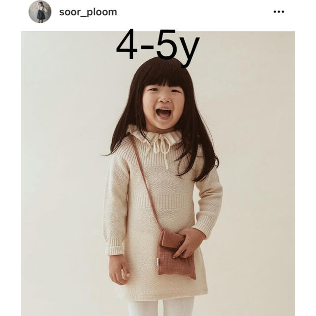 【美品】Soor ploom ニットワンピース サイズ4/5