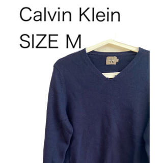 シーケーカルバンクライン(ck Calvin Klein)のCalvin Klein カルバンクライン ニットセーター ウール100% M(ニット/セーター)