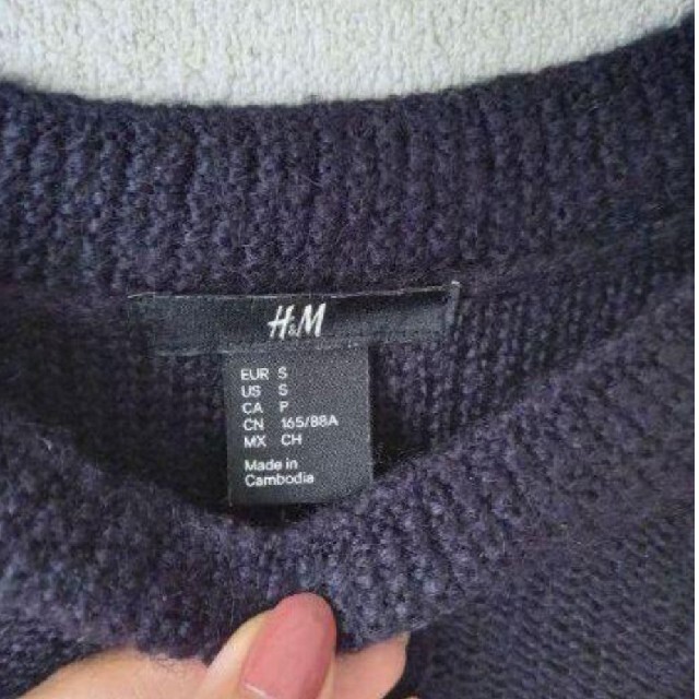 ☆H&M　エイチアンドエム　ニット　セーター　美品 レディースのトップス(ニット/セーター)の商品写真