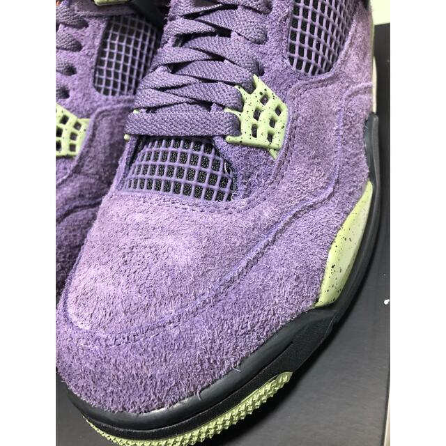 NIKE(ナイキ)のNike WMNS Air Jordan 4 Canyon Purple メンズの靴/シューズ(スニーカー)の商品写真