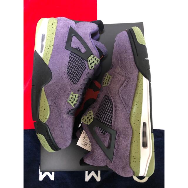 NIKE(ナイキ)のNike WMNS Air Jordan 4 Canyon Purple メンズの靴/シューズ(スニーカー)の商品写真