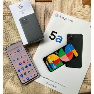 グーグル(Google)のGooglepixel 5a 128GB(スマートフォン本体)