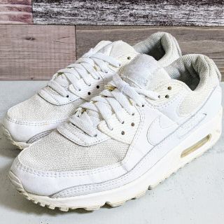 ナイキ(NIKE)のNIKE/ナイキ/エアマックス90/トリプルホワイト/AIR MAX/【A-6】(スニーカー)