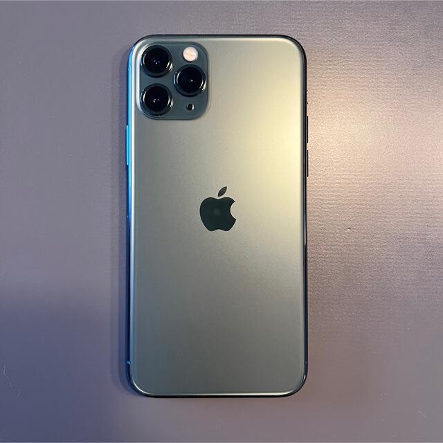 iPhone11 pro 香港版 256GB シャッター音無音可 美品 グリーン ...