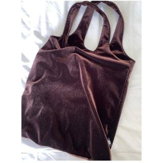 エディットフォールル(EDIT.FOR LULU)のvelours bag 🌰(トートバッグ)