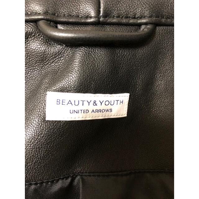 BEAUTY&YOUTH UNITED ARROWS - 極美品 UNITED ARROWS 羊革 BEAUTY&YOUTH UNITED ARROWS - 極美品 UNITED ARROWS 羊革