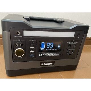 ASKNUT CS-CN500 ポータブル電源 540Wh AC500Wの通販 by LAURELC130's ...