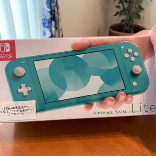 Nintendo Switch  Lite ターコイズ(家庭用ゲーム機本体)