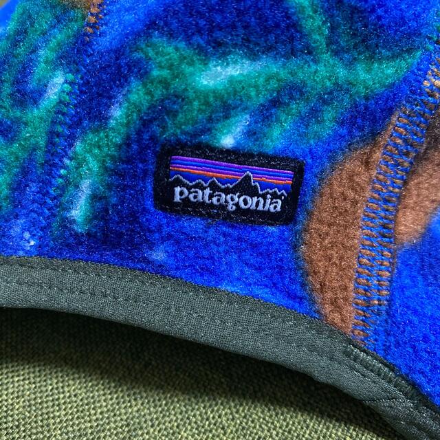 patagonia(パタゴニア)のpatagonia ベビー　フリース帽子　くま　男の子 キッズ/ベビー/マタニティのこども用ファッション小物(帽子)の商品写真