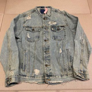 ザラ(ZARA)のZARA MAN Gジャン　XL ダメージ加工(Gジャン/デニムジャケット)