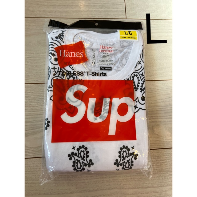 Supreme®/Hanes® Bandana Tagless Tees - Tシャツ/カットソー(半袖/袖なし)