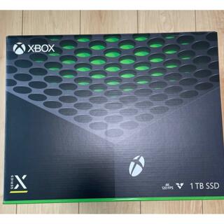 エックスボックス(Xbox)のxbox series x 本体 新品 未使用 未開封(家庭用ゲーム機本体)