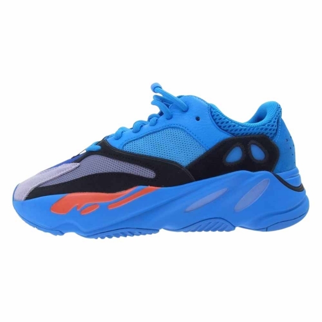 adidas(アディダス)のadidas アディダス スニーカー HP6674 YEEZY BOOST 700 HI-RES BLUE イージーブースト ハイレゾ ブルー スニーカー ブルー系 US8 1/2【新古品】【未使用】【中古】 メンズの靴/シューズ(スニーカー)の商品写真