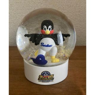 トウキョウヤクルトスワローズ(東京ヤクルトスワローズ)のつば九郎　くるりんぱスノードーム(キャラクターグッズ)