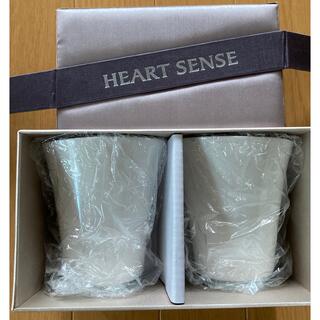 HEART SENSE  ハートセンス　ペアカップ＆ハートプレート(グラス/カップ)
