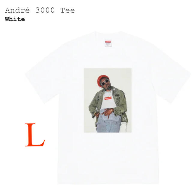 Supreme Andre 3000 Tee "White" Lサイズ