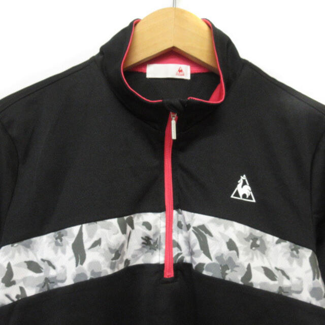 le coq sportif(ルコックスポルティフ)のルコックスポルティフ le coq sportif カットソー ハーフジップ  レディースのトップス(カットソー(半袖/袖なし))の商品写真