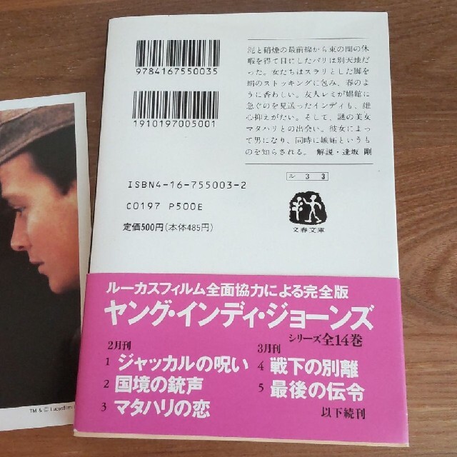 マタハリの恋 エンタメ/ホビーの本(文学/小説)の商品写真