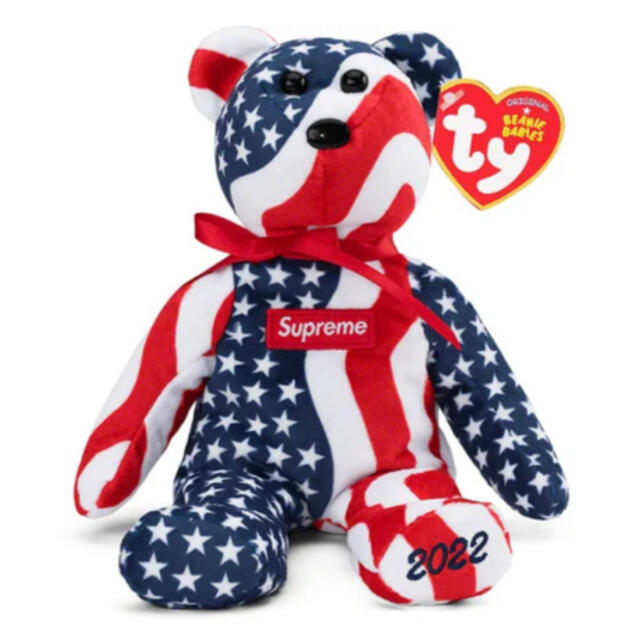 Supreme(シュプリーム)のSupreme / ty Beanie Baby "Flag" エンタメ/ホビーのおもちゃ/ぬいぐるみ(ぬいぐるみ)の商品写真