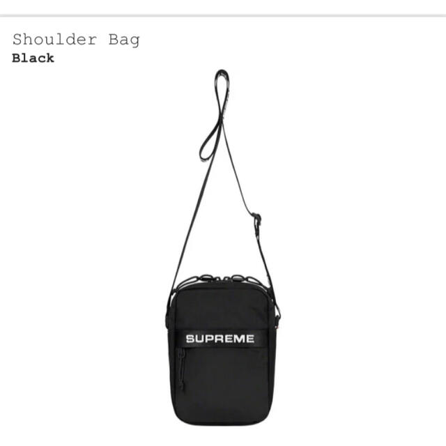 新品 supreme shoulder bag 黒 ブラック black