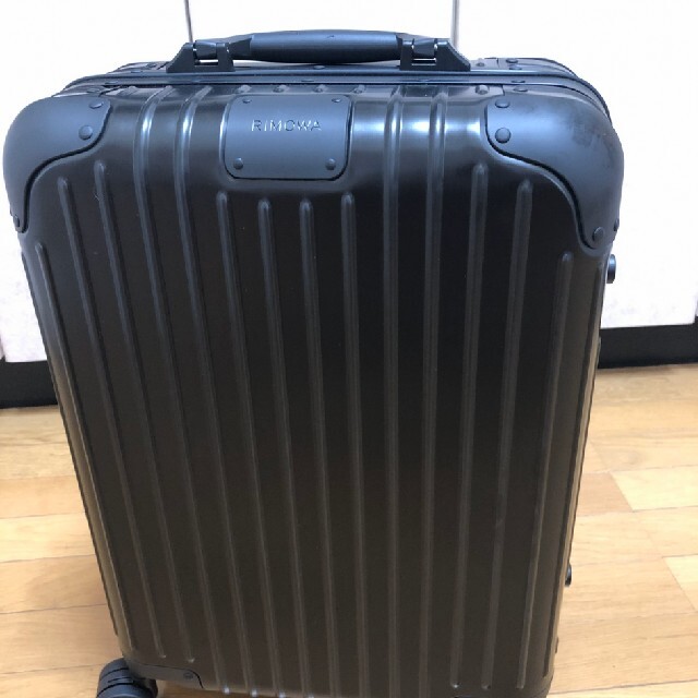 ワンピなど最旬ア! RIMOWA ブラック3個 S CABIN ORIGINAL RIMOWA