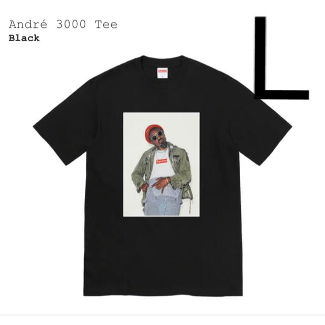 Supreme(シュプリーム)のAndre 3000 Tee Lサイズ メンズのトップス(Tシャツ/カットソー(半袖/袖なし))の商品写真