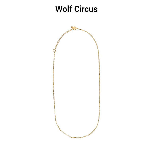 EDIT.FOR LULU(エディットフォールル)のWOLF CIRCUS カレン チェーンネックレス レディースのアクセサリー(ネックレス)の商品写真