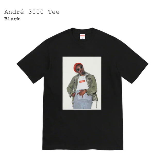 Supreme André 3000 Tee XXL BlackTシャツ/カットソー(半袖/袖なし)