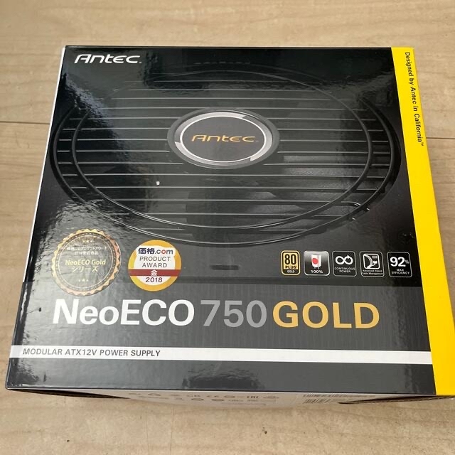 antec 750w ATX電源 NeoECO 750 GOLD スマホ/家電/カメラのPC/タブレット(PCパーツ)の商品写真