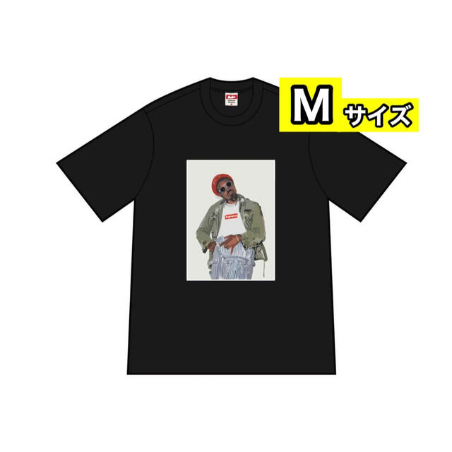 Supreme Andre 3000 Tee "Black"  MサイズTシャツ/カットソー(半袖/袖なし)