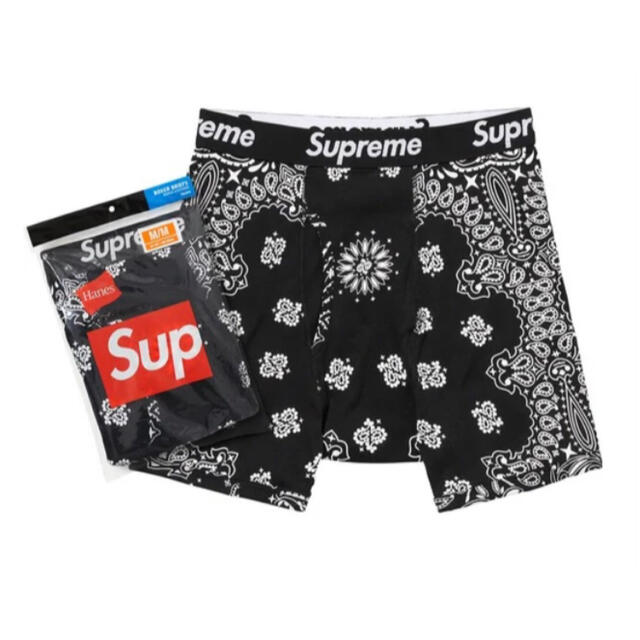 Supreme/Hanes Bandana Boxer Briefs 2枚入り☆