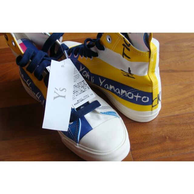 Yohji Yamamoto(ヨウジヤマモト)のY’s ワイズ 山本耀司 ヨウジヤマモト キャンバス スニーカー シューズ 靴 レディースの靴/シューズ(スニーカー)の商品写真