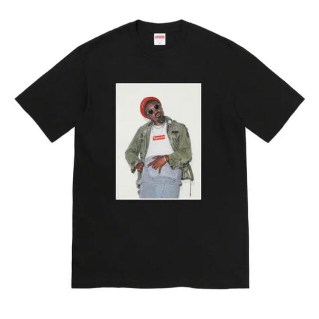 トップスSupreme André 3000 Tee Black Mサイズ☆