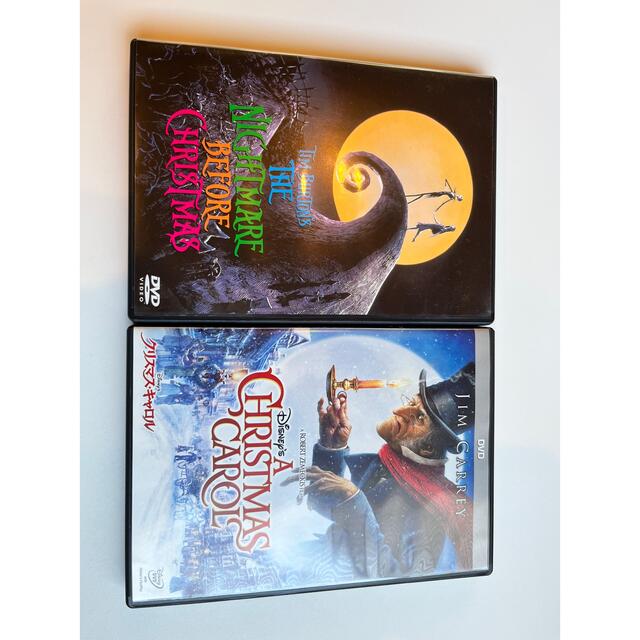 Disney(ディズニー)の2本セット クリスマス・キャロル ナイトメアー・ビフォア・クリスマス DVD エンタメ/ホビーのDVD/ブルーレイ(キッズ/ファミリー)の商品写真