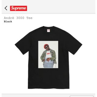 シュプリーム(Supreme)のsupreme André 3000 Tee (Tシャツ/カットソー(半袖/袖なし))