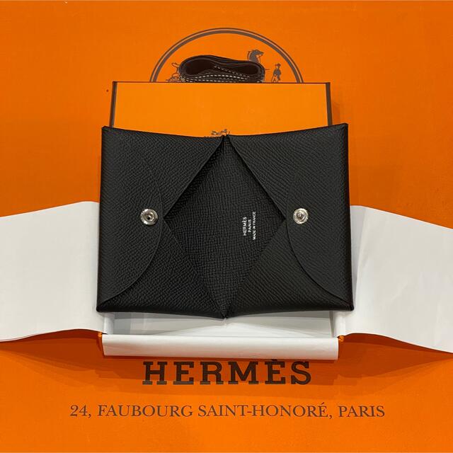 2点セット HERMES エルメス カルヴィ カードケース ブラック ブレスPRADA