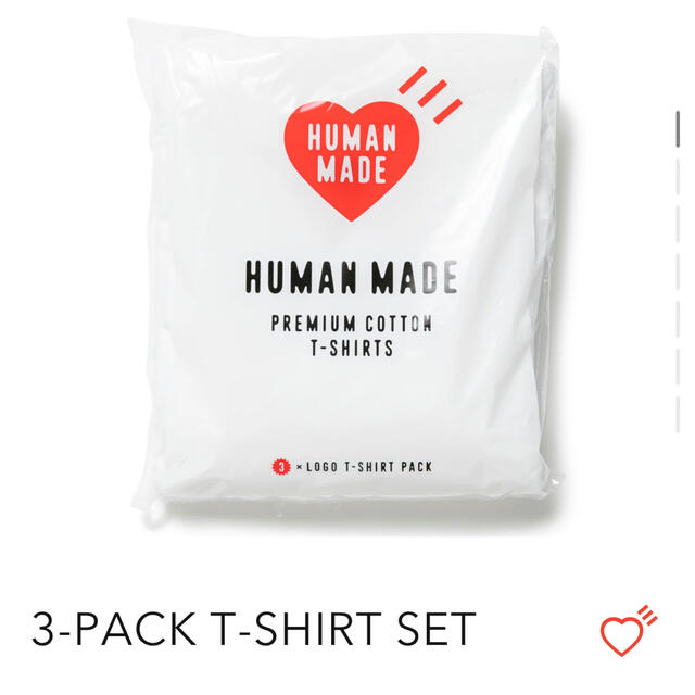 human made 3パックTシャツセットMサイズ