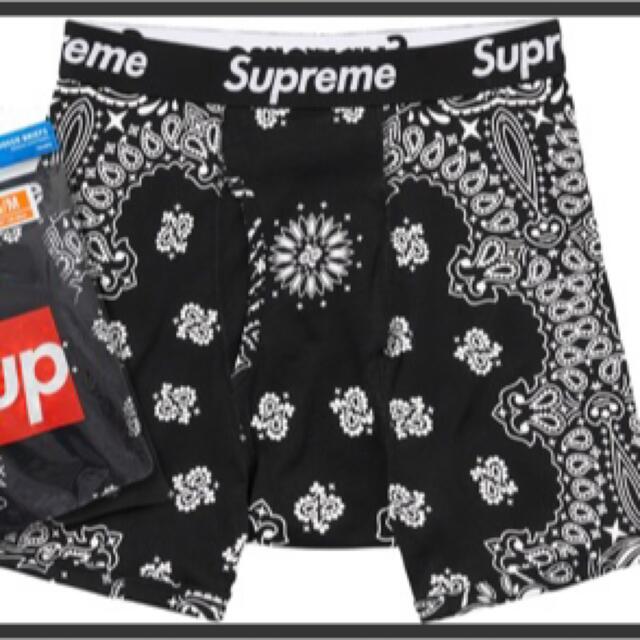 Supreme / Hanes Bandana Boxer Briefs-