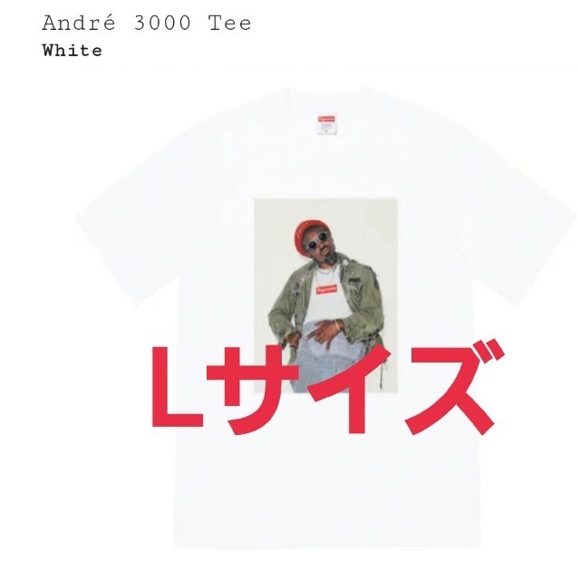 Supreme★André 3000 Tee White LフォトTシュプリーム