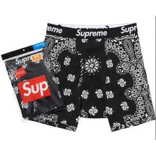 シュプリーム(Supreme)のSupreme®/Hanes® Bandana Boxer Briefs(ボクサーパンツ)