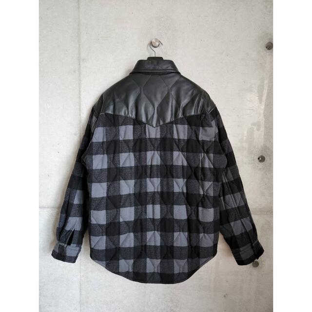 から厳選した Balenciaga - 値下げ BALENCIAGA レザー切り替え中綿 から厳選した Balenciaga - 値下げ BALENCIAGA レザー切り替え中綿
