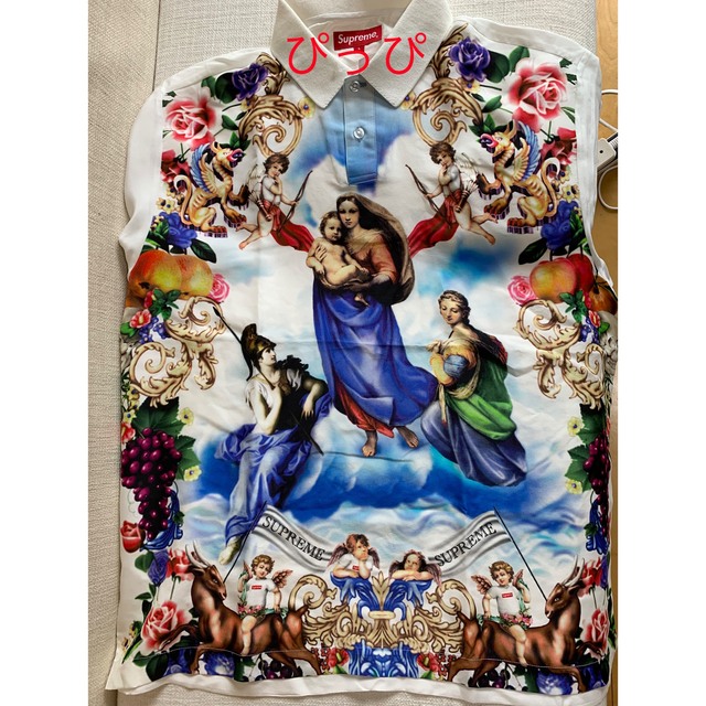 【送料無料キャンペーン?】 Supreme Heavenly Silk Polo Lサイズ ポロシャツ - interaktiv