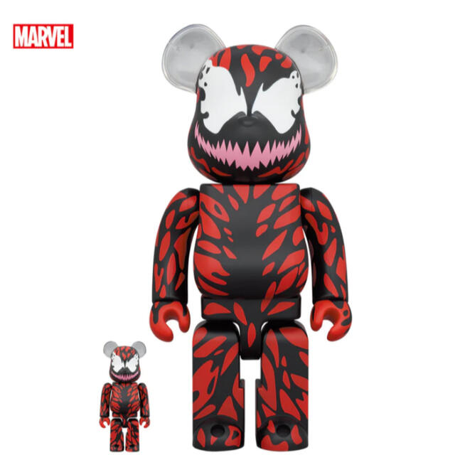 BE@RBRICK CARNAGE 100％ & 400％