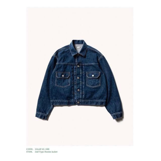 a.presse 22AW 2nd Type Denim Jacket 44 www.siapnetworks.co.id