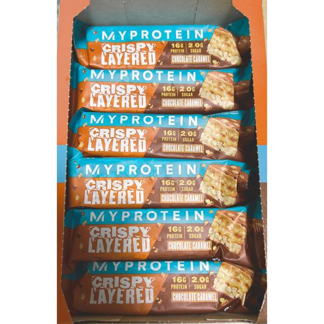 MYPROTEIN(マイプロテイン)の【新品・未開封】マイプロ クリスピーレイヤードプロテインバー  食品/飲料/酒の健康食品(プロテイン)の商品写真